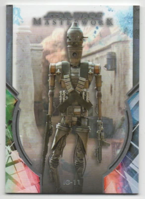 2022 Star Wars Masterwork Bounty Hunting Insert #BH-4 IG-11 Trading Card - Image 1 of 2