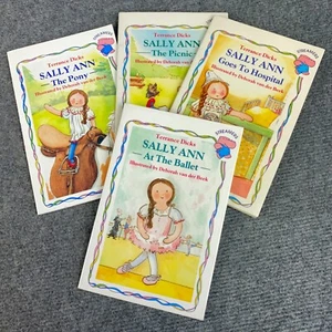 Sally Ann Terrance Dicks 4 x 1990 Illustrated Paperback Childrens Book Bundle - Picture 1 of 14