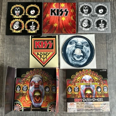 KISS CD Psycho Circus Japan Japanese PHCR-90007 Kiss Army Sticker Vintage Kiss - Image 1 of 4