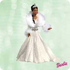 2003 Hallmark Ornament ~ Barbie - Celebration - African-American ~ QXI4357 ~ NIB - Picture 1 of 1