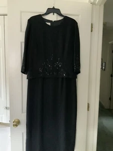 Damen Abendkleid Größe 14 gebraucht, in einwandfreiem Zustand - Bild 1 von 8