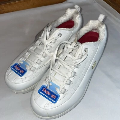 Zapatos Skechers Para Mujer Shape Ups Blancos 76428 Trabajo Talla 8 Nuevos Sin Caja (2a) Foto 1 de 4