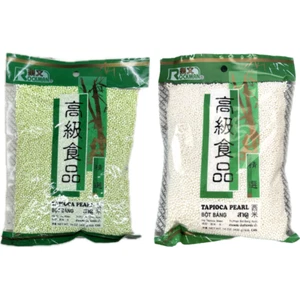 14oz Rockman Tapioca Pearl Small – White or Light Green – Product of Thailand - Picture 1 of 6