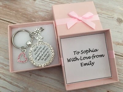 Best Friend Gift Keyring / Gifts for Friend Best Friend Birthday Christmas Gifts