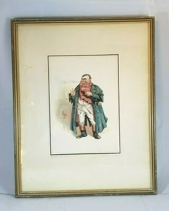 Sketches from Charles Dickens - Mr Weller, Senior. Portrayed by Kyd Framed&Matd - Picture 1 of 7