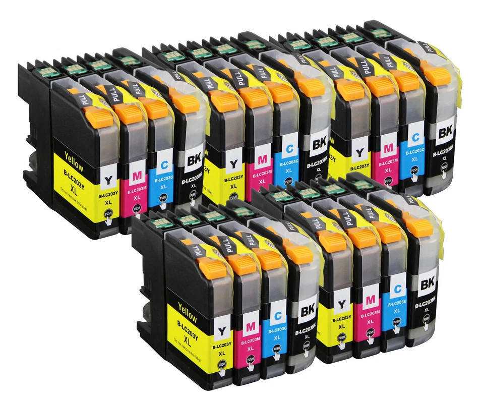 20P XL Printer Ink fits Brother LC203 LC201 MFC-J460DW MFC-J5720DW MFC-J4320DW - Image 1 of 1