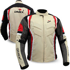 Mens Motorcycle Waterproof Cordura Textile Jacket Motorbike CE Armours 