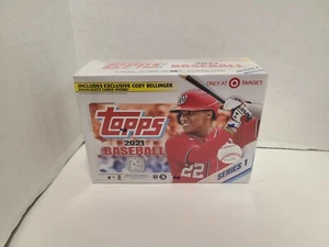 Topps 2021 Series 1 Baseball Factory Sealed 256 Cards Target Exclusive Box - Picture 1 of 3
