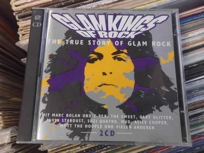 GLAMKINGS OF ROCK 2CD: QUATRO MUD SWEET T.REX GLITTER HELLO WIZZARD STARDUST  - Bild 1 von 4