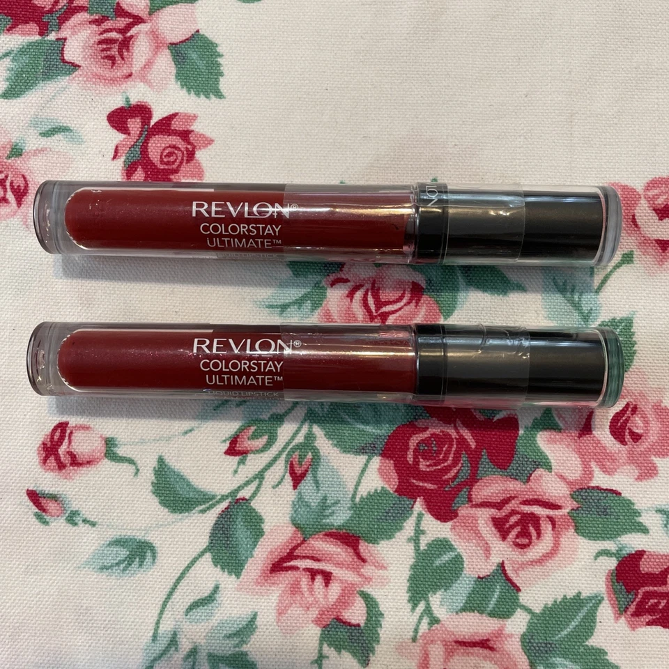 2x Revlon Colorstay Ultimate Liquid Lipstick # 050 Top Tomato