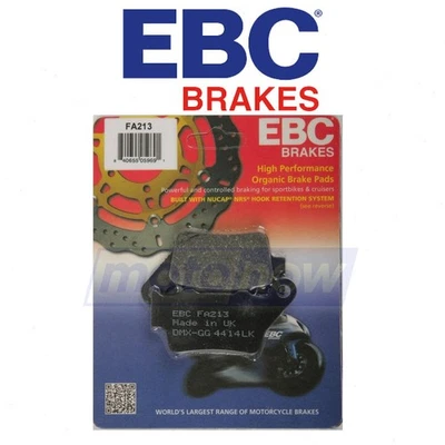 EBC Rear Organic Brake Pads for 2013-2015 Triumph Speed Triple R ABS - Brake dv Foto 1 de 4