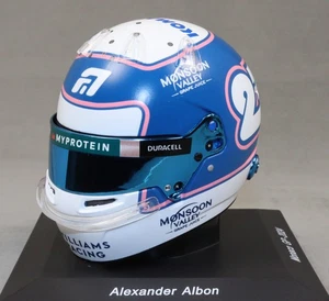 Spark Alex Albon 2024 Monaco Grand Prix Replica 1/5 Scale Helmet 5HF160 NEW - Picture 1 of 5