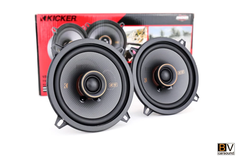 KICKER KSC504 13 cm 2 Wege Koax Lautsprecher 130mm 5´25" 75 WRMS 90 dB 45-21k Hz - Bild 1 von 4