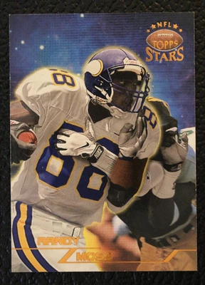 1998 Topps Stars Randy Moss RC Rookie #66 Vikings #1032/8799 - Image 1 of 2