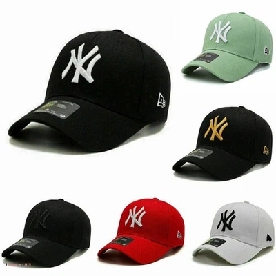 Unisex New York NY Yankees Baseball Men Women Hat Sport Snapback Cap Cotton UK