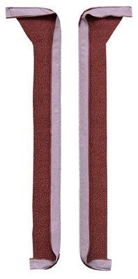 1969-1970 Cadillac DeVille двери панели ковер - петля | купе вставки без картона - Изображение 1 из 3