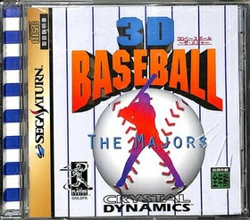 [SS] 3D Baseball The Major With Obi [SEGA SATURN]