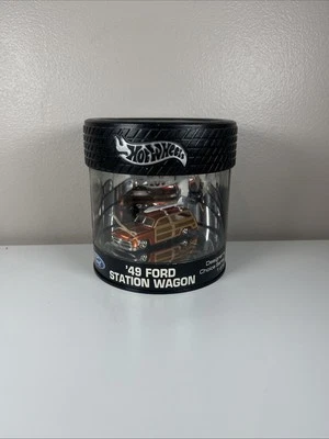 Hot Wheels Oil Can Designer's Choice '49 Ford Station Wagon Orange B4 - Image 1 of 3