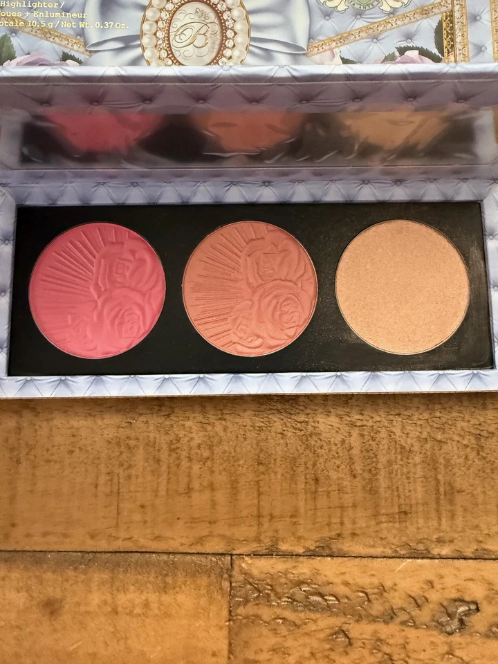 Pat McGrath Labs Bridgerton Divine Blush & Glow Trio Face Palette 0.37oz Italy - Image 1 of 4