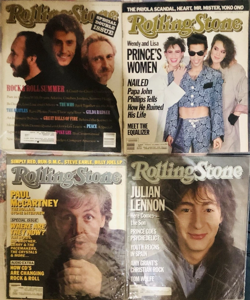 31 Rolling Stone Magazines Great Condition 70s 80s 90s + The Beatles Collection  - Image 1 of 4