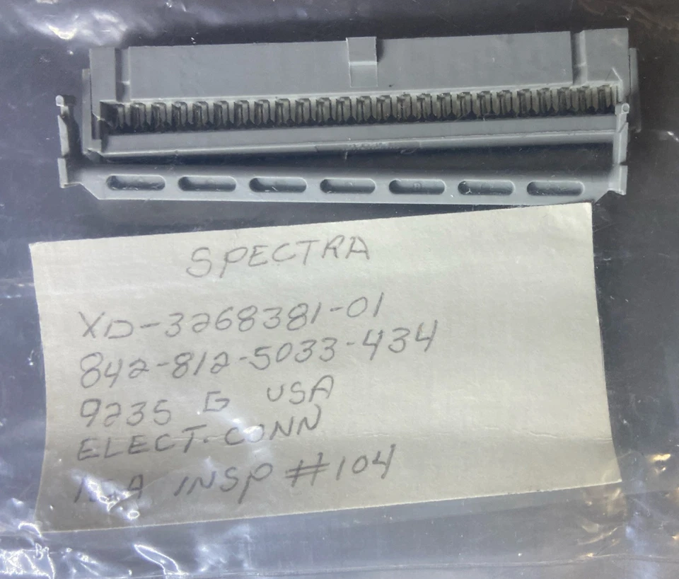 Spectra Strip 50-Pin Female IDC Connector 842-812-5033-434 - Image 1 of 1