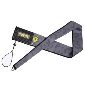 Buzbe SRC-GH Spinning Quik-Shield Rod Cover-Grey Hex - Picture 1 of 1