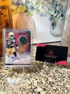 2024 Topps Midnight - Rookie Jersey Autographs Marshawn Lloyd # 31/99 🌗 - Picture 1 of 2