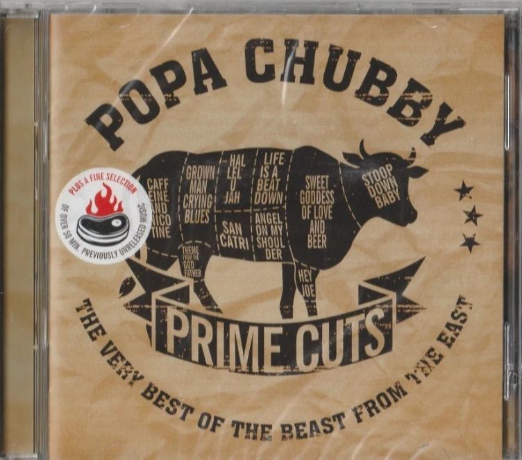 Popa Chubby - 2 CDs - Prime Cuts: The Very Best of the Beast from the East -NEU! - Bild 1 von 2