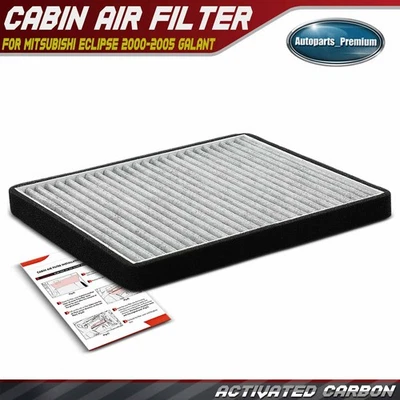 Filtro de aire de cabina para Mitsubishi Eclipse 2000-2005 Galant 99-04 2,4 L 3,0 L 3,8 L Foto 1 de 4