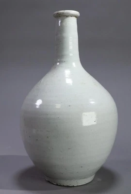 Pottery Flower Vase Antique Japanese 19Th Century Edo IMARI Ware Jar Pot 10.4 in - Image 1 of 4