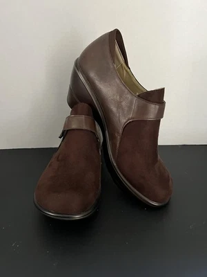 JBU By Jambu Women’s 8.5 Sedona Brown Wedge Heels Microsuede Memory Foam - Image 1 of 4