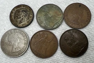 Vintage Coons AUSTRALIA - George VI - WWII - Silver Florin 1942 - Picture 1 of 14