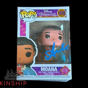 Auli'i Cravalho signed Moana Funko Pop JSA COA #1016 Rare Disney Auto Z2338 - Picture 1 of 7