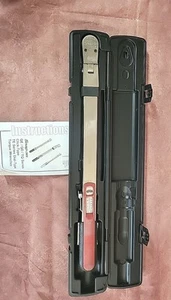 Snap-On TQR250E 1/2" Drive SAE Adjustable Fixed Head Torque Wrench. (T7) - Picture 1 of 6