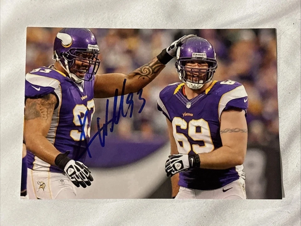 Foto autógrafa firmada por Kevin Williams 4x6 - Anillo de honor de los Minnesota Vikings Foto 1 de 1