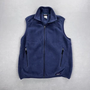 Patagonia Weste Herren mittelblau Synchilla Fleece Full Zip Taschen Outdoor - Bild 1 von 11