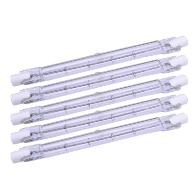 5x 500W 500Watt 220V/240V J Type R7s 118mm Double Ended Halogen Bulbs - Image 1 of 3