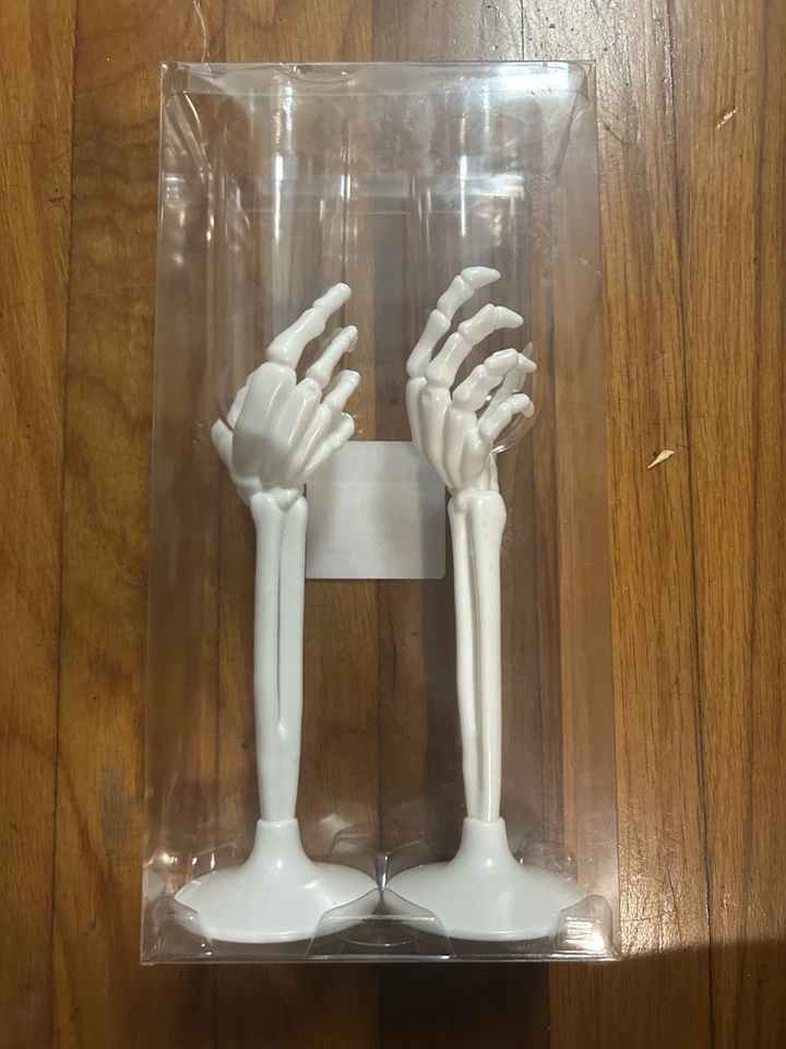 Target Bullseye Playground Halloween 2023 Plastic Skeleton Hand Flute Glass Set - Image 1 of 1