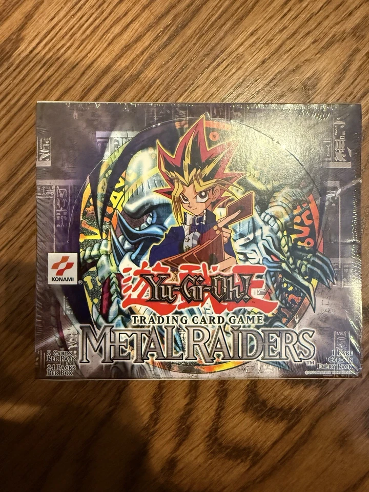 Yu-Gi-Oh! Metal Raiders Booster Box sellado de fábrica/nuevo Foto 1 de 4