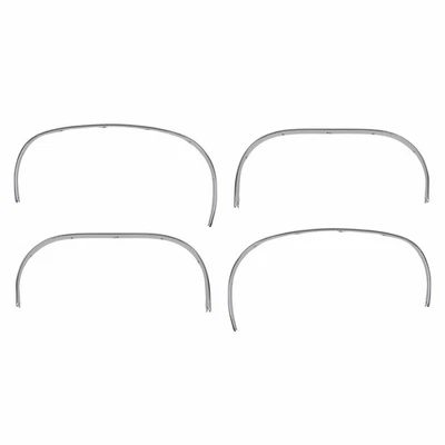 Juego de 4 molduras de apertura de rueda Torino 1970-71 techo rígido Fastback Ford nuevo hecho en EE. UU. Foto 1 de 4