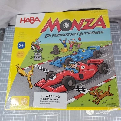 HABA Monza A Colorful Car Race Board Game Childrens Made in Germany New Sealed - Image 1 of 4