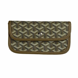 GOYARD Herringbone PVC Leder Kosmetiktasche Tasche gebraucht - Bild 1 von 21