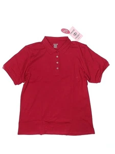 NWT IZOD Girls Red Short Sleeve Top 18 Plus - Picture 1 of 2