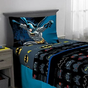 new DC Comics Batman Guardian Speed 3piece Twin Sheet Set SOFT Microfiber Fabric - Picture 1 of 11