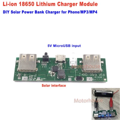 5V 1A USB Lithium Li-ion 18650 3.7V Battery Charger Module Board DIY Power Bank - Image 1 of 4