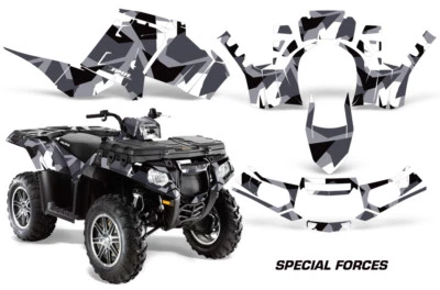 Graphic Decal For Polaris Sportsman 550 09-15 & 850/850SP/1000 13-16 SPCLFRCS W - Image 1 of 3