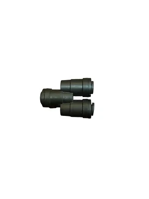 5pck 2-Way Flow Divider Water Fitting 1/4" QC - Mur-Lok Brand, Dual O-Rings, USA - Image 1 of 2