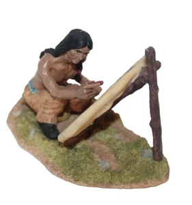 Figura de indio nativo americano pintura detallada por Youngs Inc decoración del hogar gif - Imagen 1 de 8