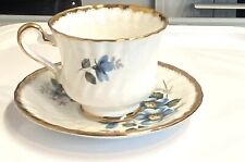 Vintage cup and saucer, porcelain, hand painted, England, Ardalt