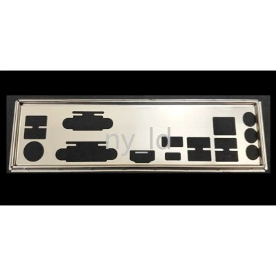 IO OEM IO I/O Shield For ASRock B450M Pro4 Motherboard Backplate rear baffle - Image 1 of 3